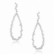 Jennifer Pave Drop Earring