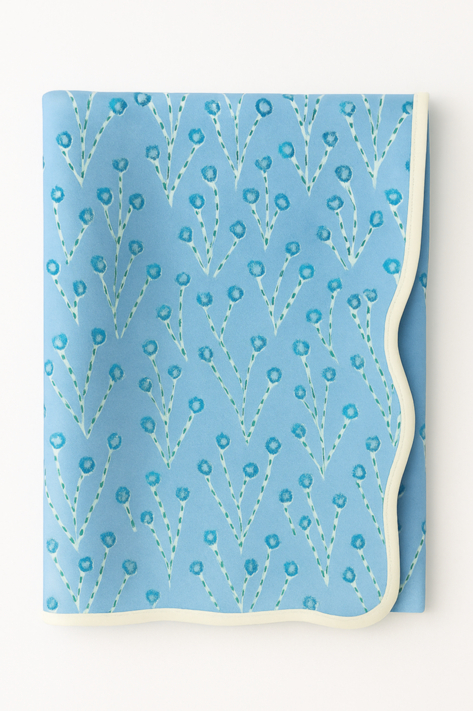 Capri Blue Fleurs Tablecloth