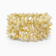 Sandy Coral Wrap Bracelet