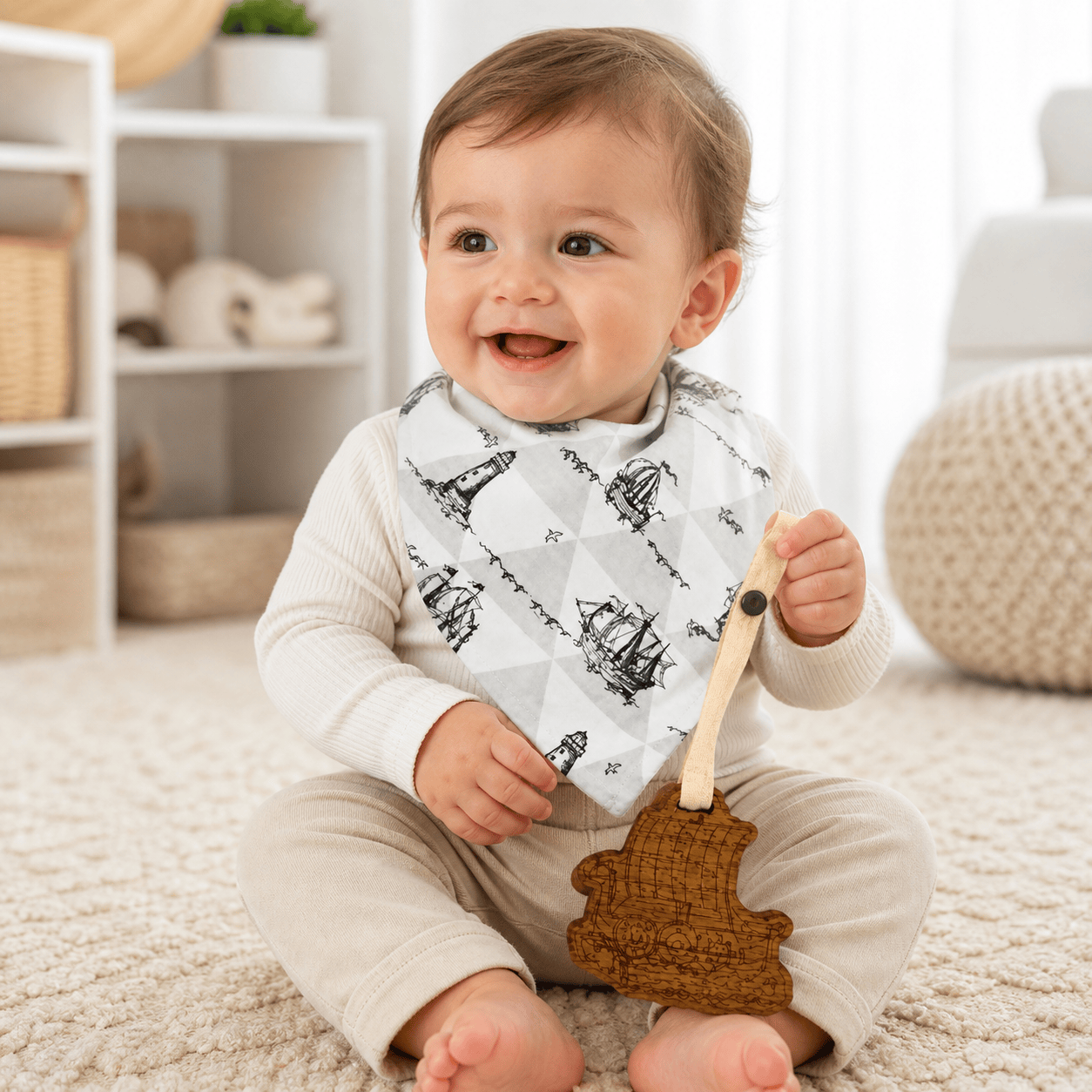 Gift Set | Boat Lovie Bib 2pc