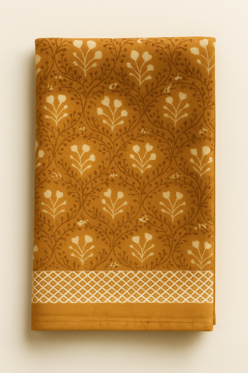 Laurel Tablecloth In Goldenrod
