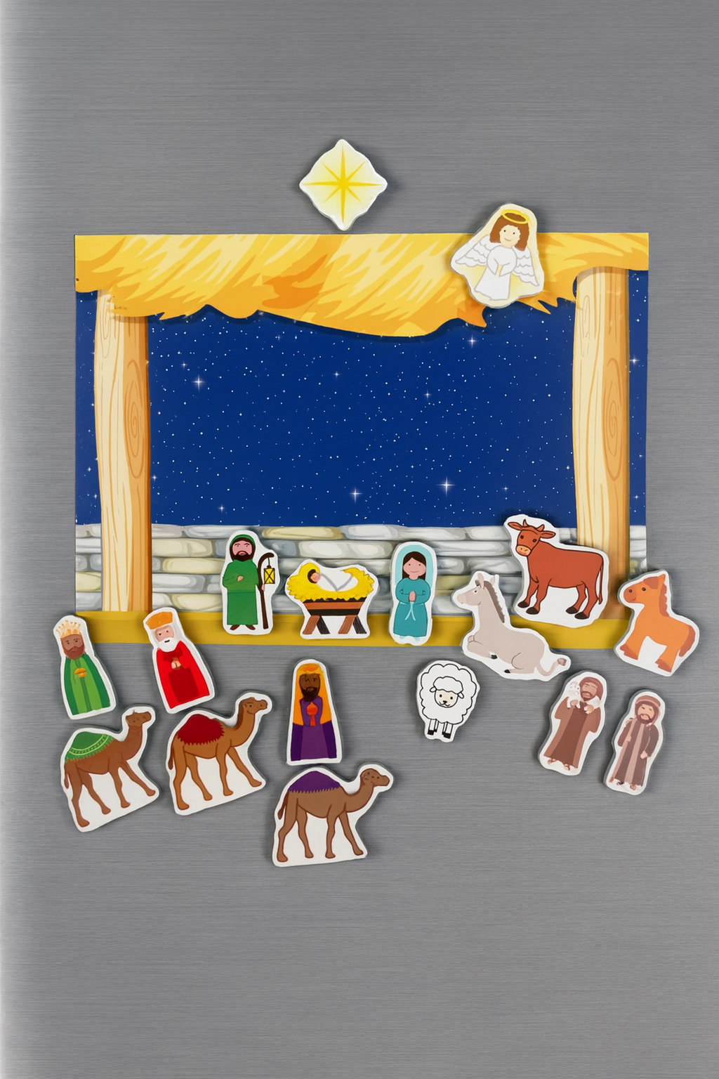 Nativity Magnet Set
