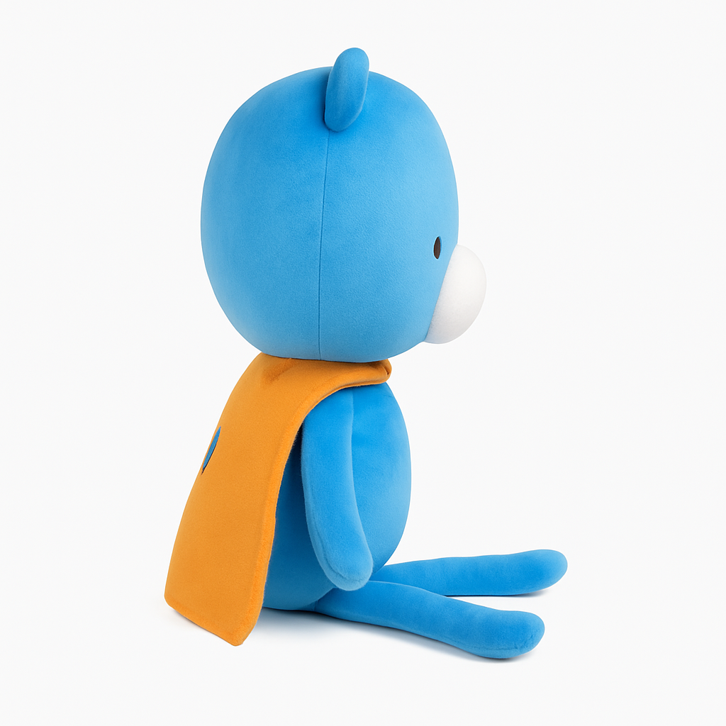 Bear With Cape Plush Doll
