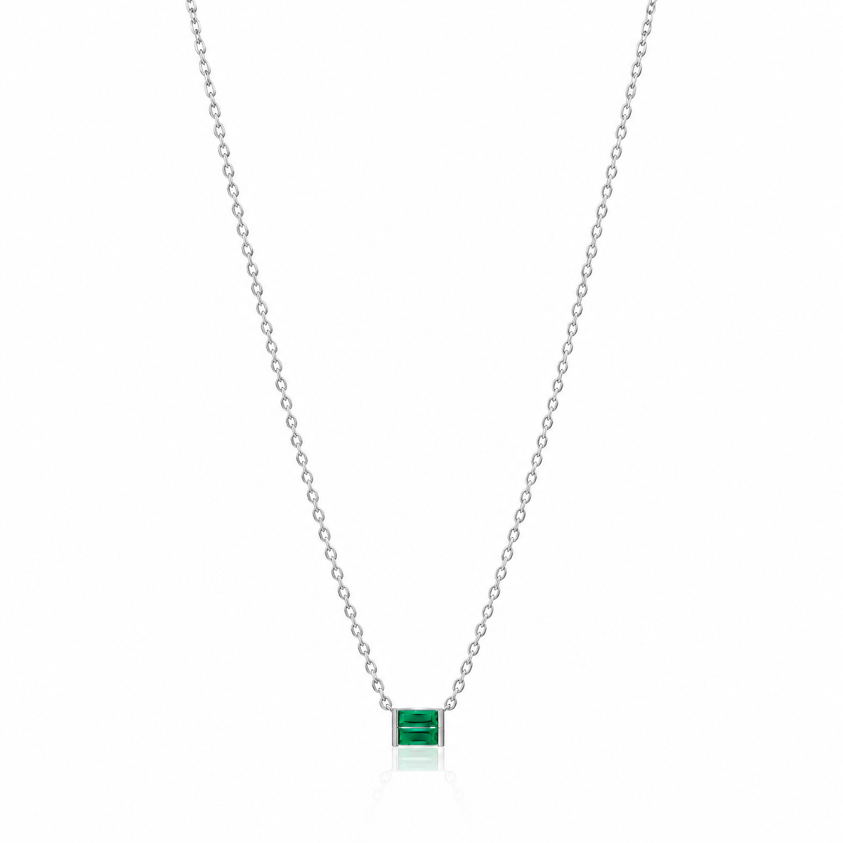 Willow Necklace-emerald