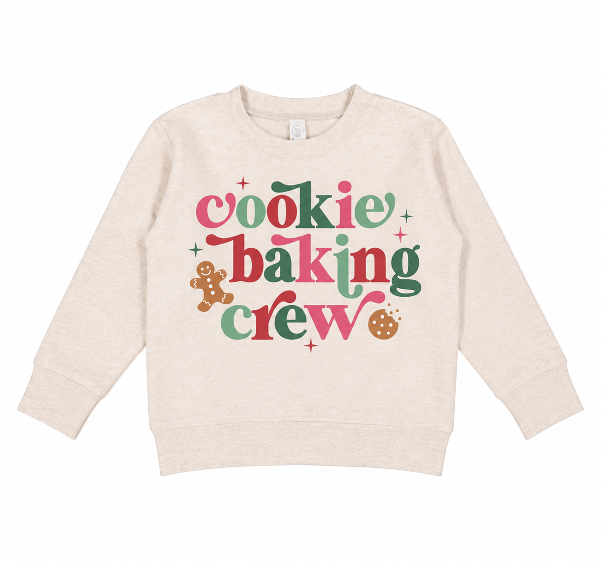 Toddler Cookie Crew Christmas Graphic Crewneck