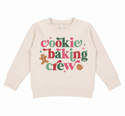 Toddler Cookie Crew Christmas Graphic Crewneck