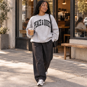 Peace & Quiet Varsity Pullover