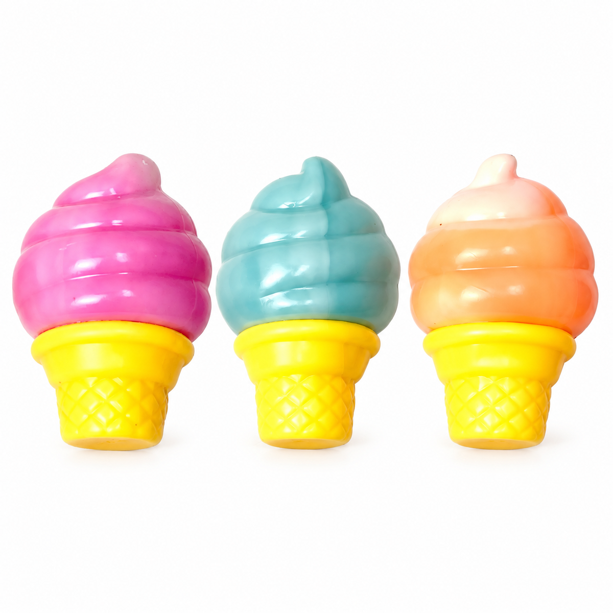 Ice Cream Cone Squishy Sensory Fidget Toys – Individually Boxed – Set Of 3, 6 Or 12