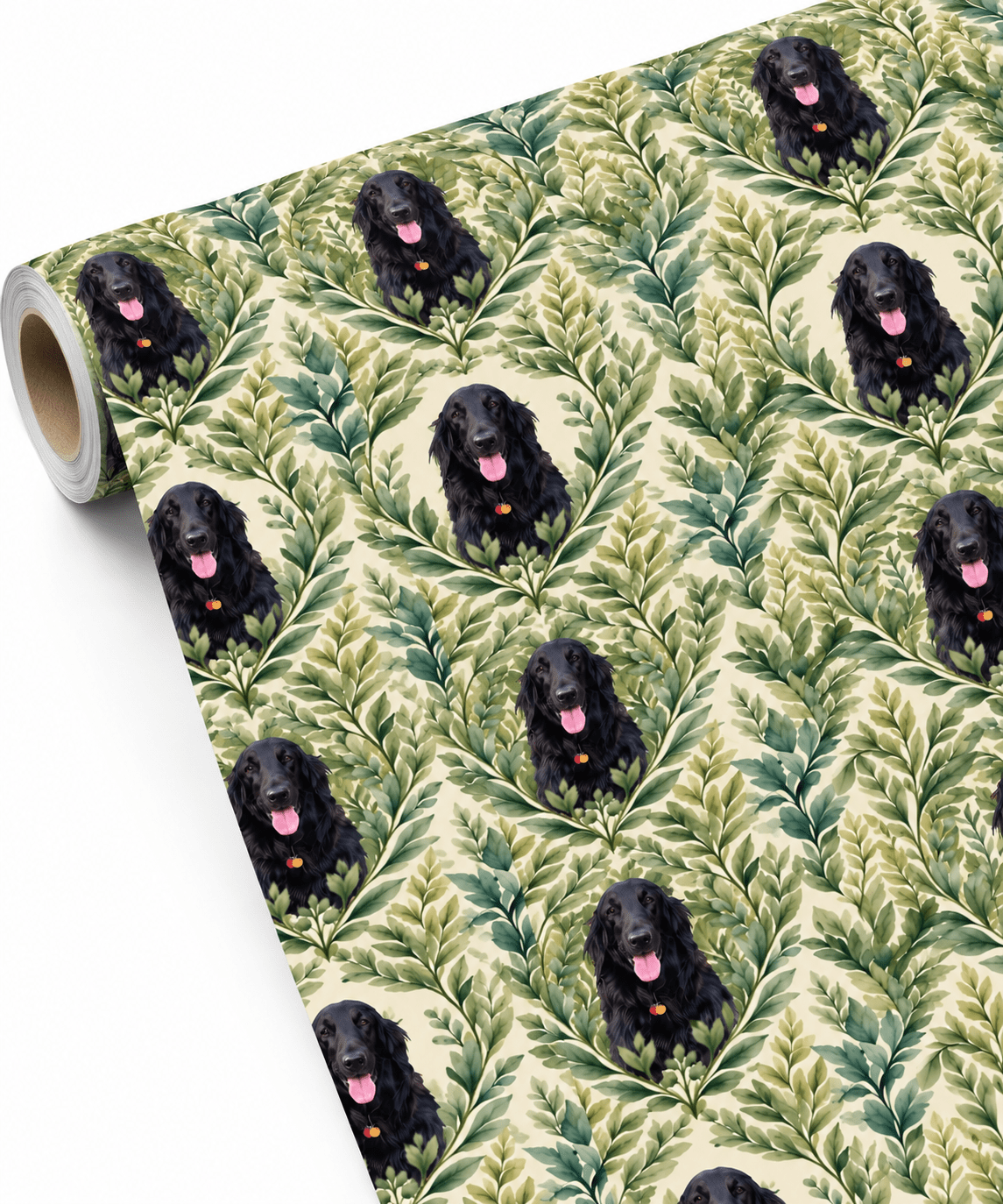 Personalized Botanical Garden Wrapping Paper | Custom Gift Wrap