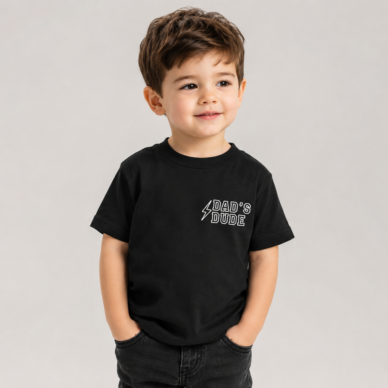 Dad's Dude Lightening - Pocket Style Tee