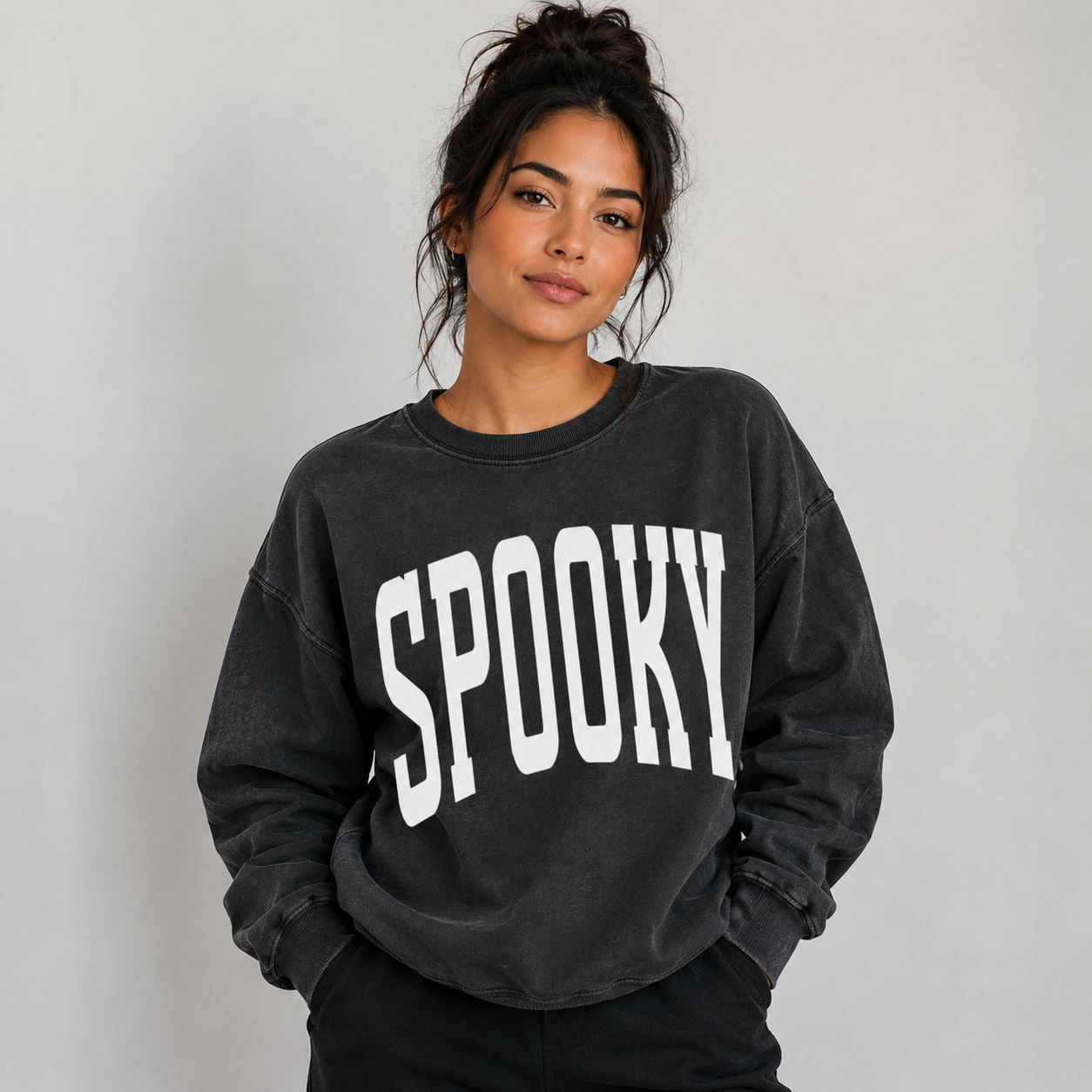 Spooky Varsity Adult Tee/sweatshirt