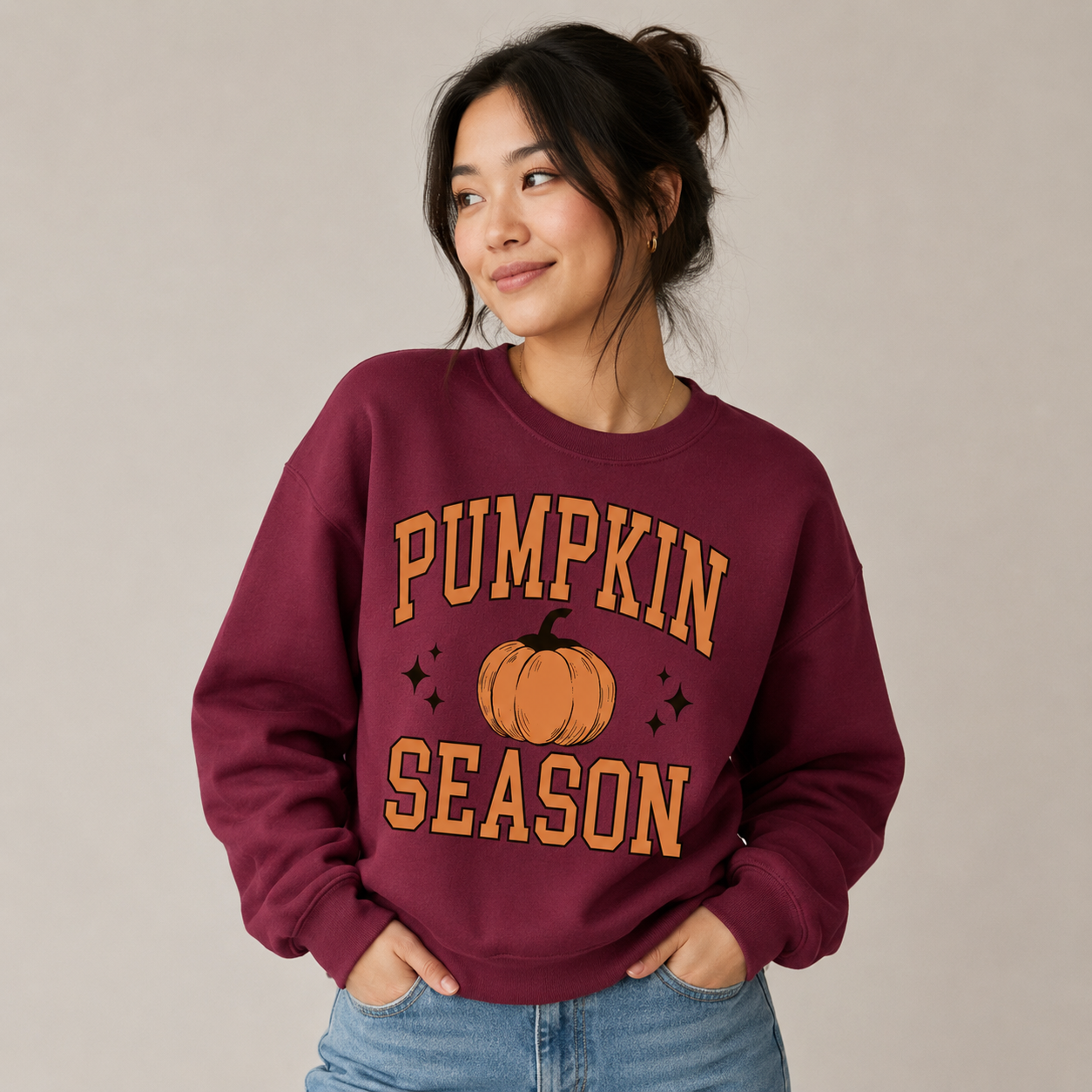 Pumpkin Season Adult Sweatshirt