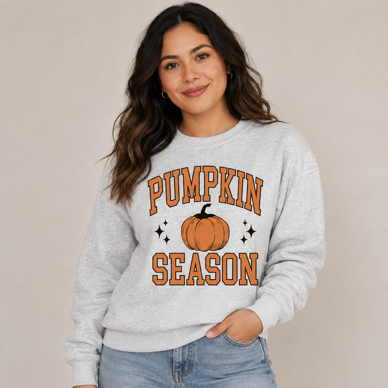 Pumpkin Season Adult Sweatshirt