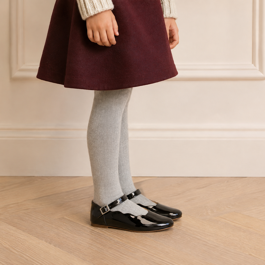 Ondina Flats Patent Black