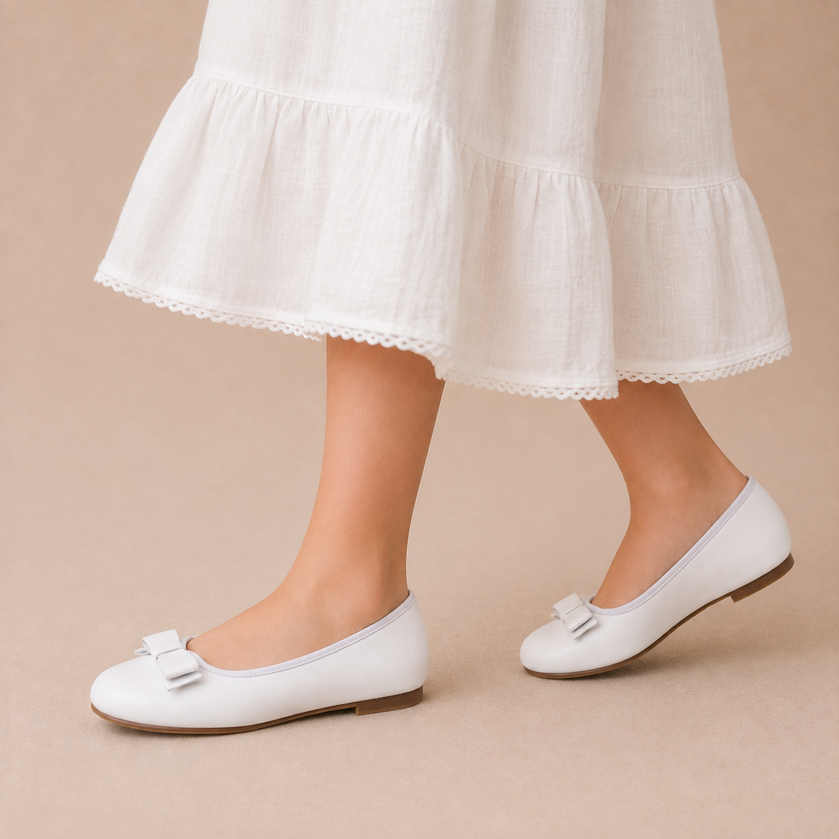 Camille Flats White