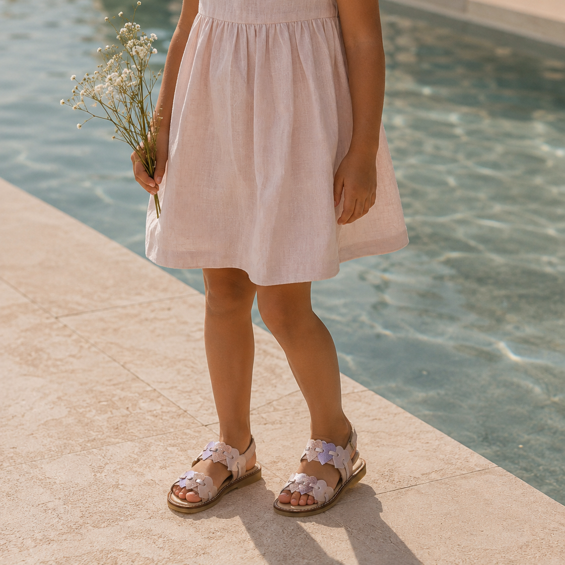 Cuore Sandal Toddler Pink