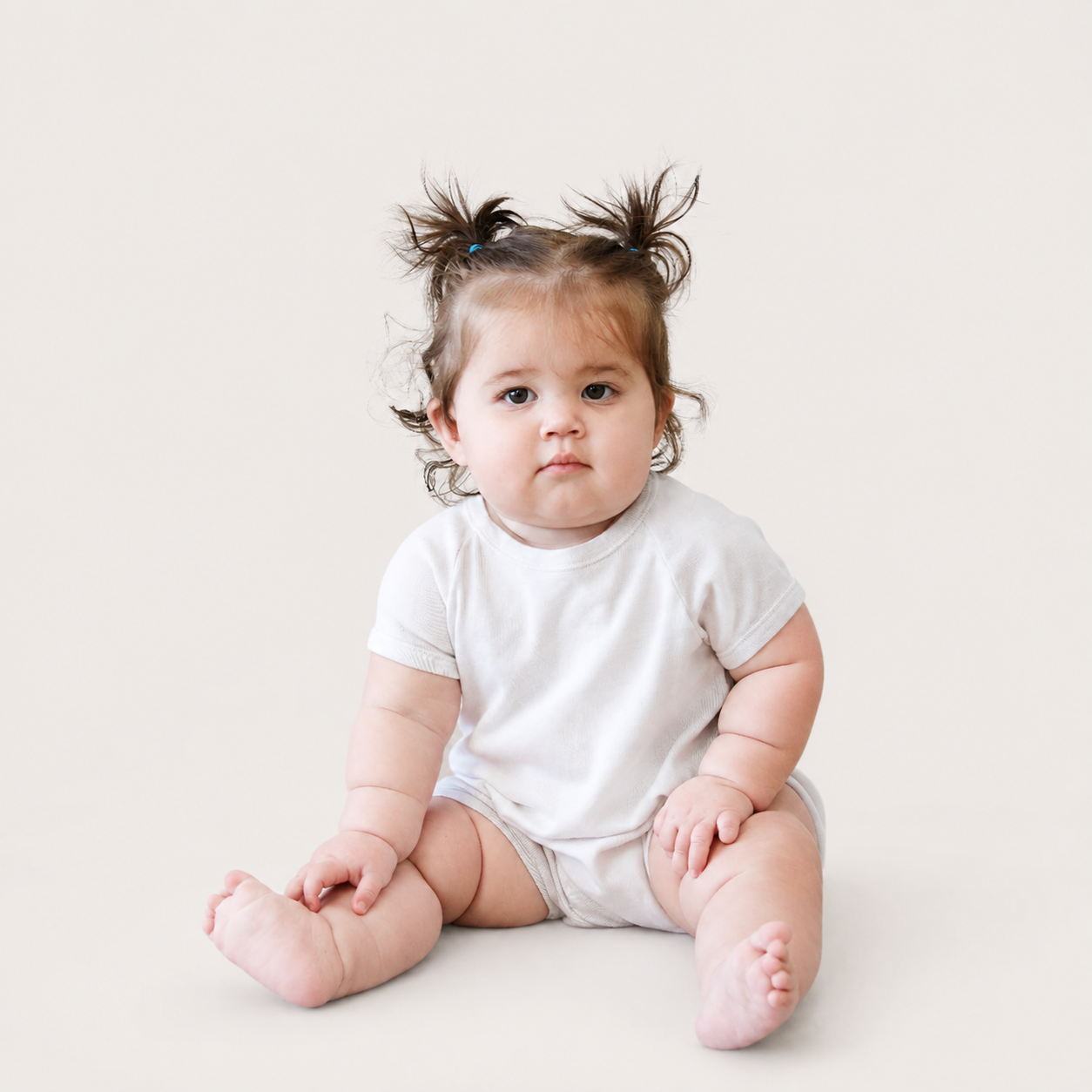 Rib Marble Shortall Onesie