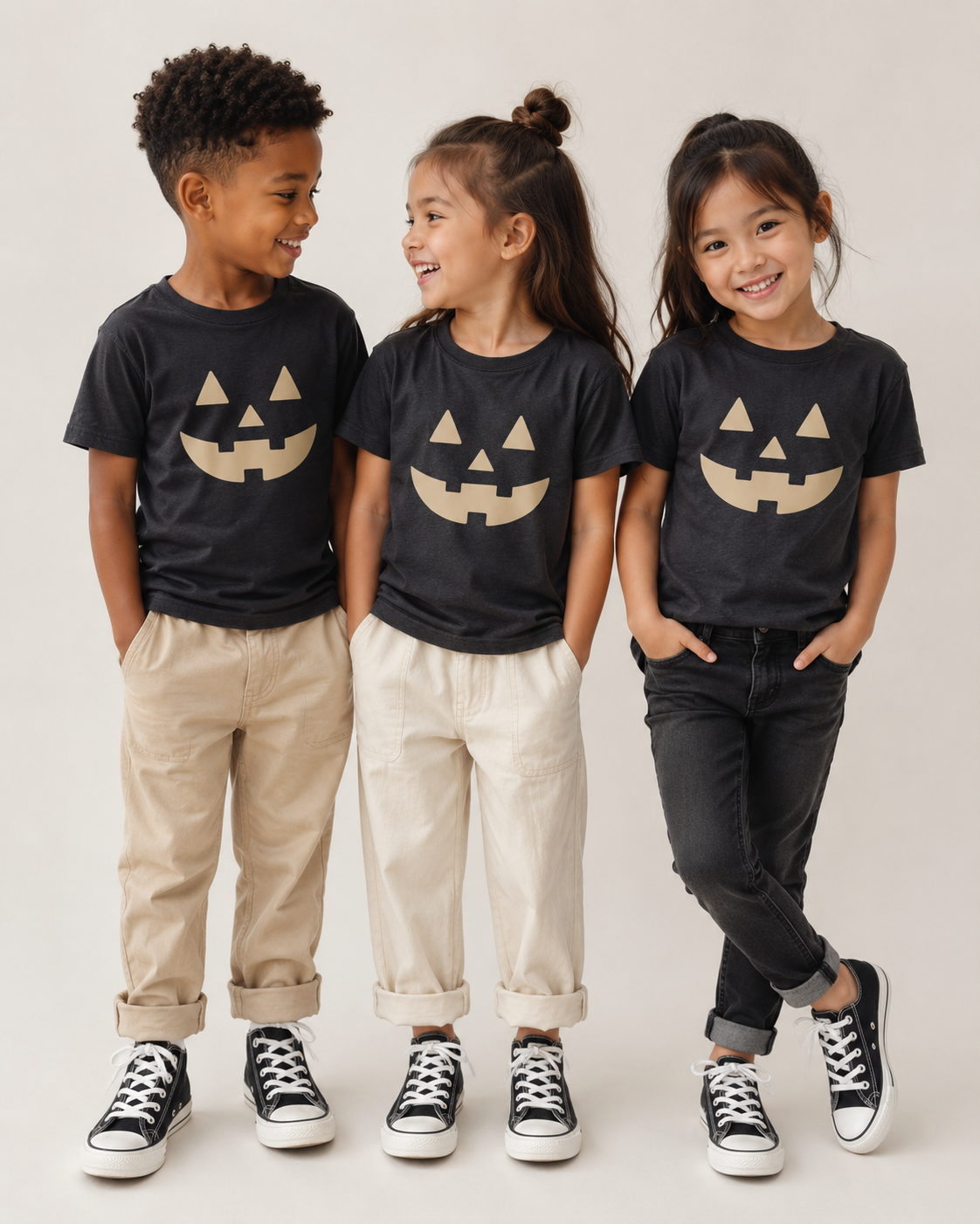 Jack-o-lantern Neutral Kids Tee