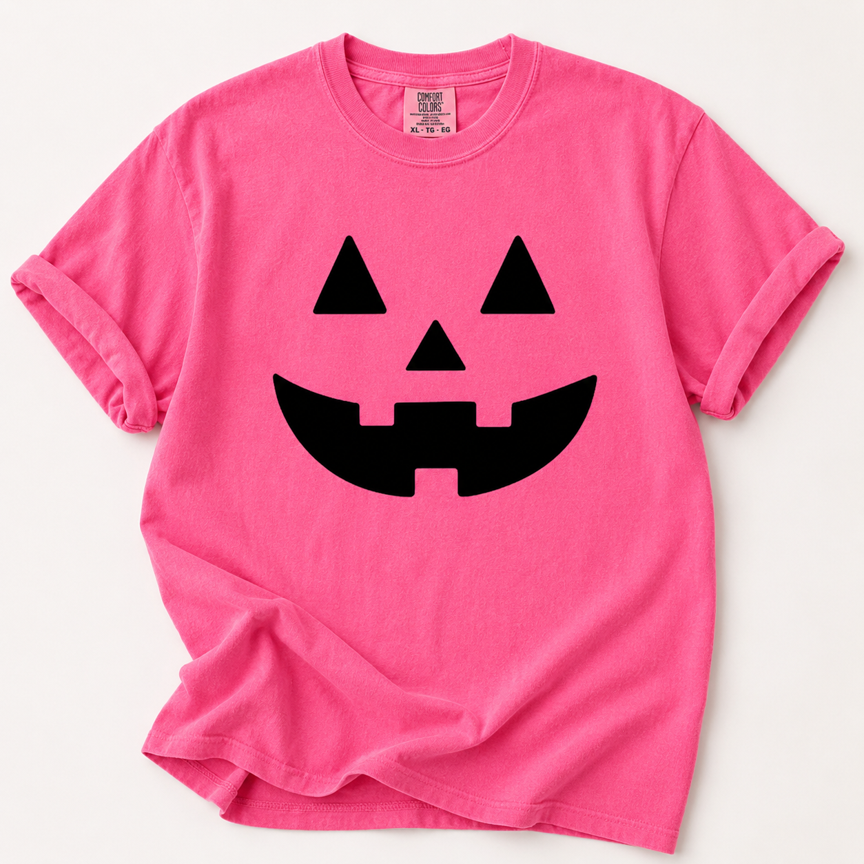 Jack-o-lantern Girly Tee Or Pullover - Womens