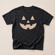 Jack-o-lantern Adult Neutral Tee (see Matching Kids Tee!)