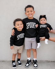 Spooky Varsity Kids Sweatshirt