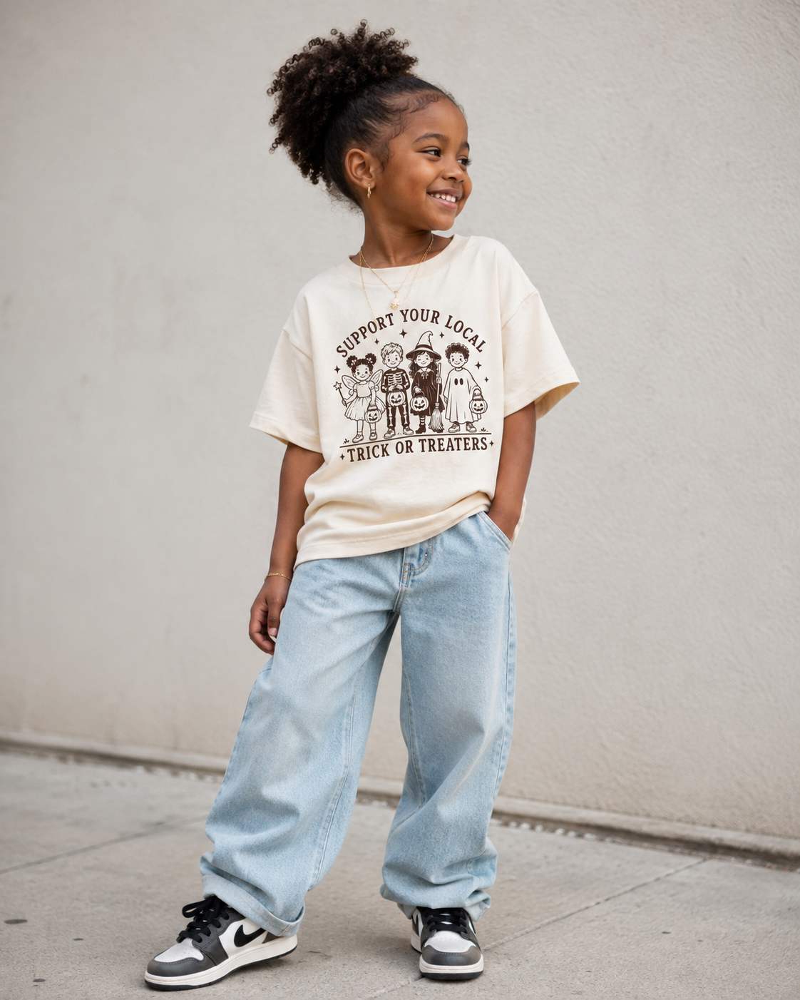 Support Your Local Trick Or Treaters Tee