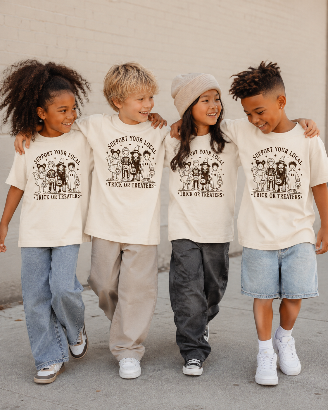 Support Your Local Trick Or Treaters Tee