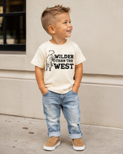 Wilder Than The West Kids Tee