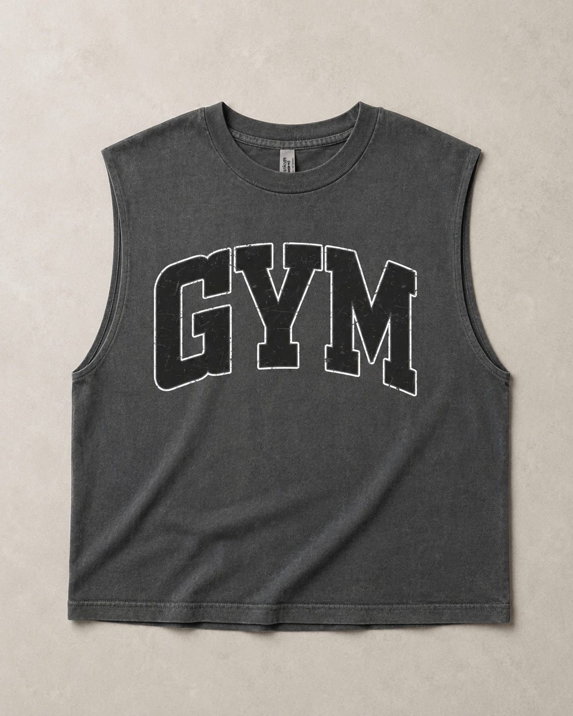 Gym Varsity Muscle Tank