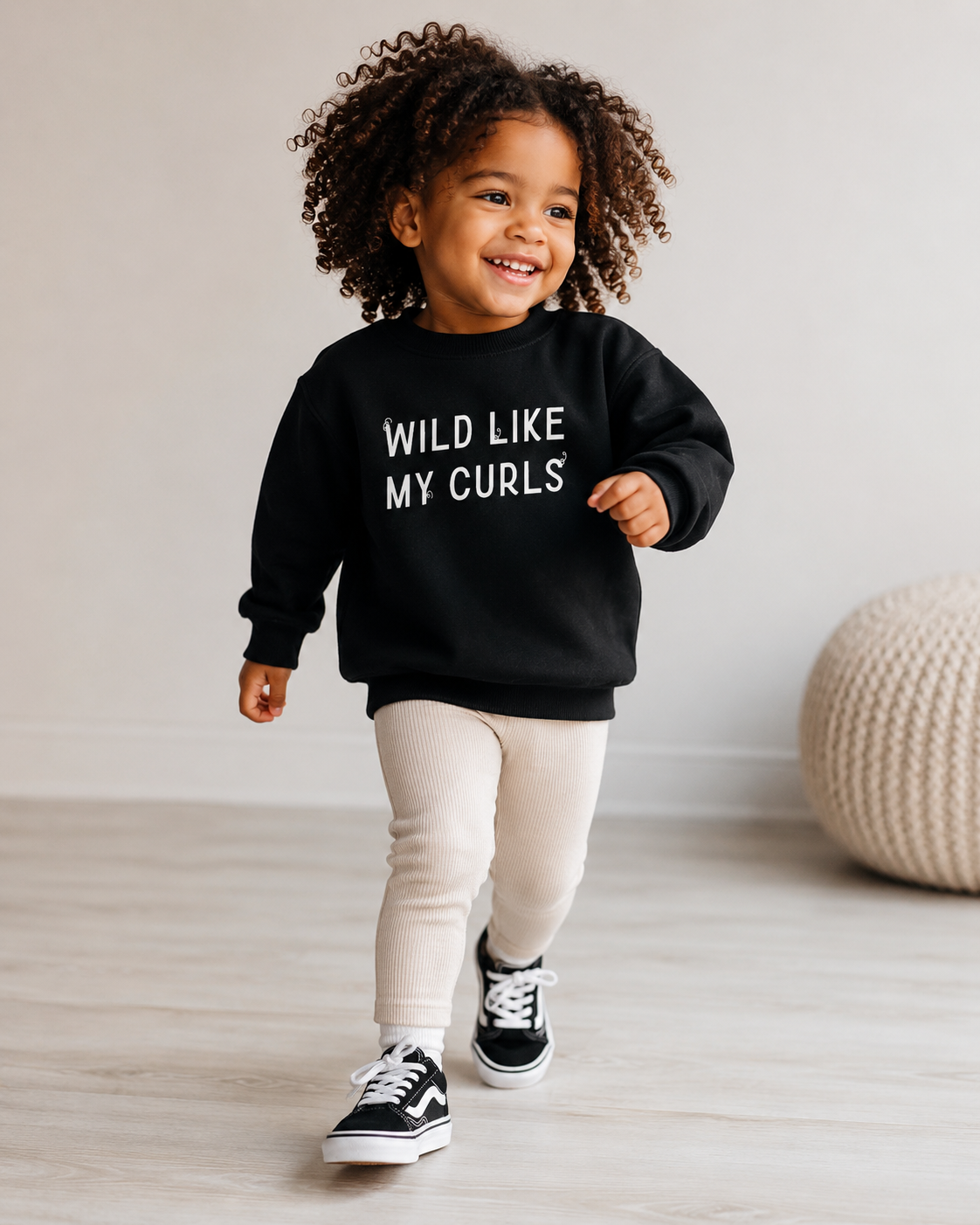 Wild Like My Curls Pullover
