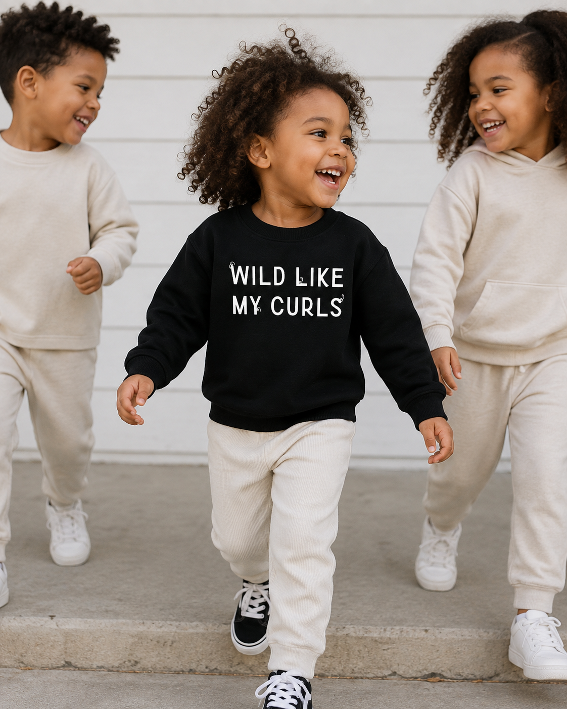 Wild Like My Curls Pullover