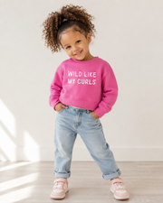 Wild Like My Curls Pullover