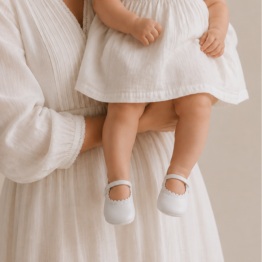 Ava Baby Ballet White