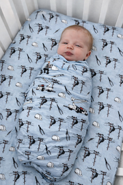 Bamboo Spandex Swaddle, Lineman
