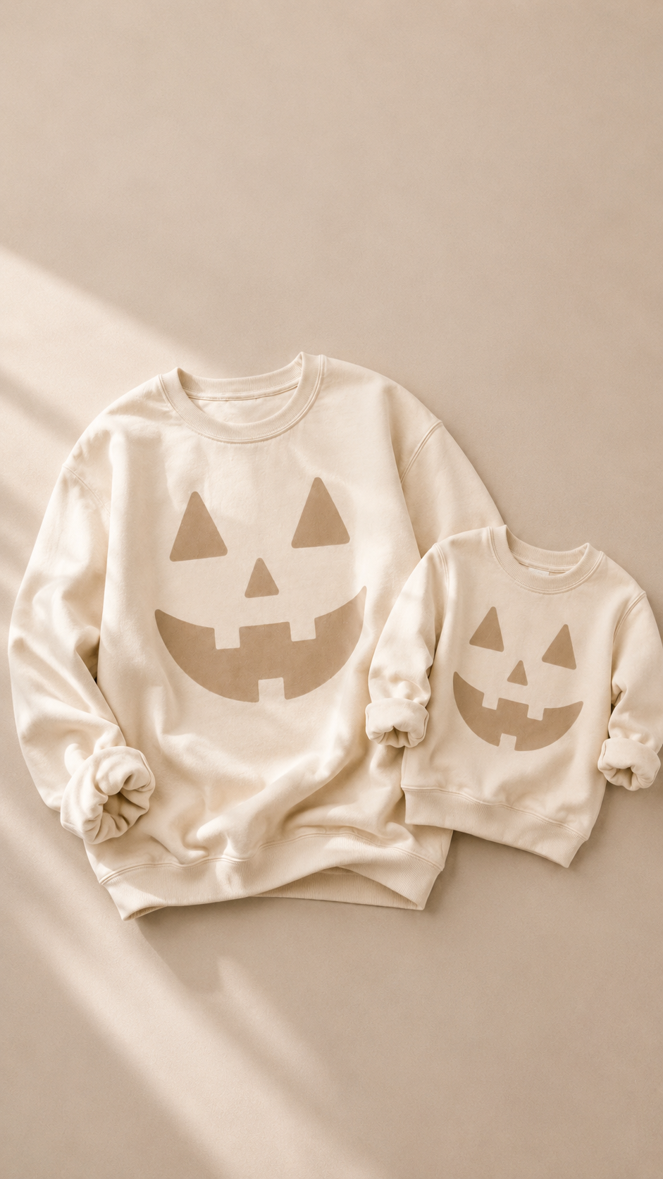 Neutral Jack-o-lantern Pullover