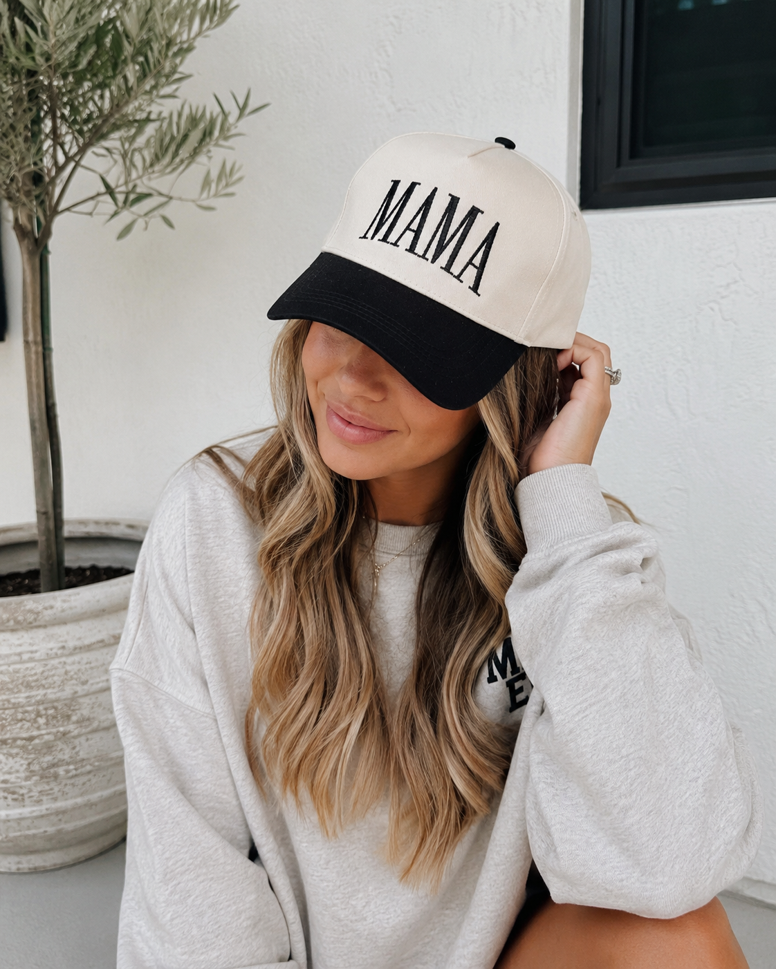 Mama Embroidered Cap