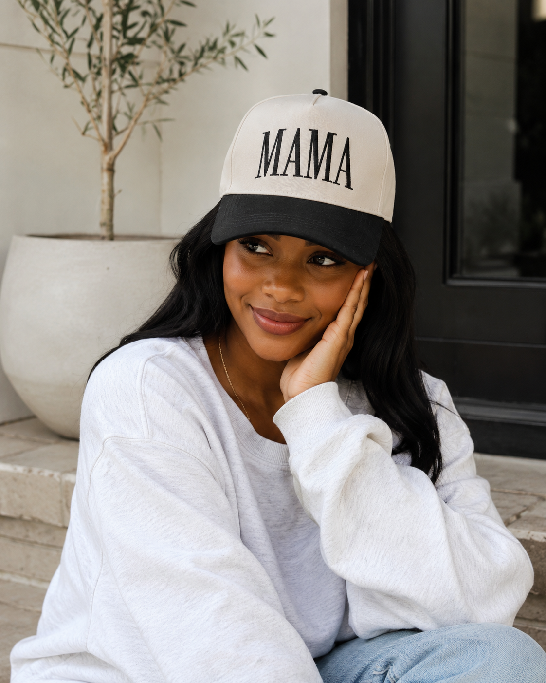 Mama Embroidered Cap
