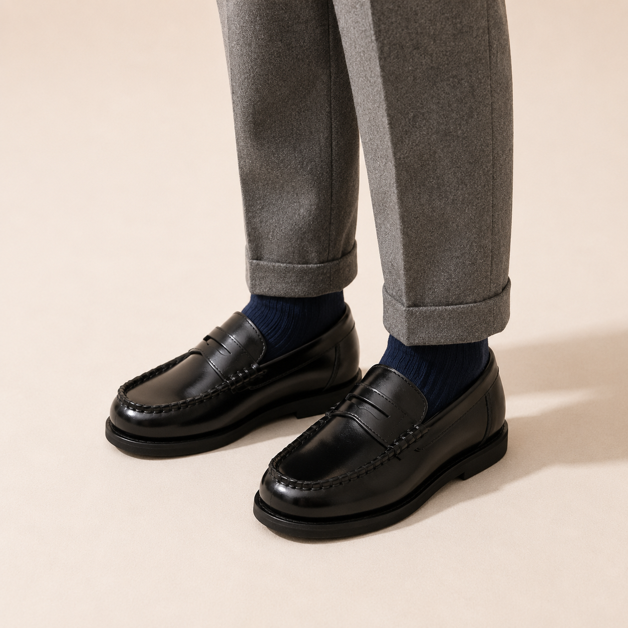 Scholar Mocassin Black