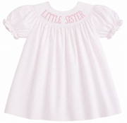 Little Sister - Knit Pink Dot Emmie Dress