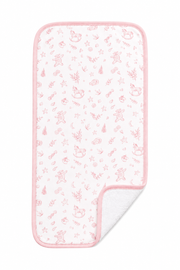 A Little Baby - Girls Burp Cloth
