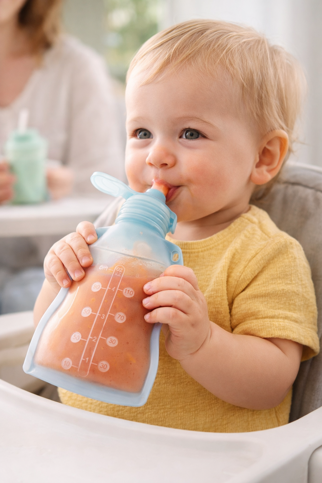 Haakaa Silicone Yummy Pouch 4.5 Oz