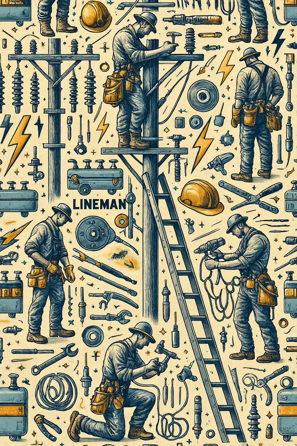 Lineman Hero, Bamboo Zipper Footie