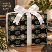 Personalized Distinguished Service Wrapping Paper | Custom Gift Wrap
