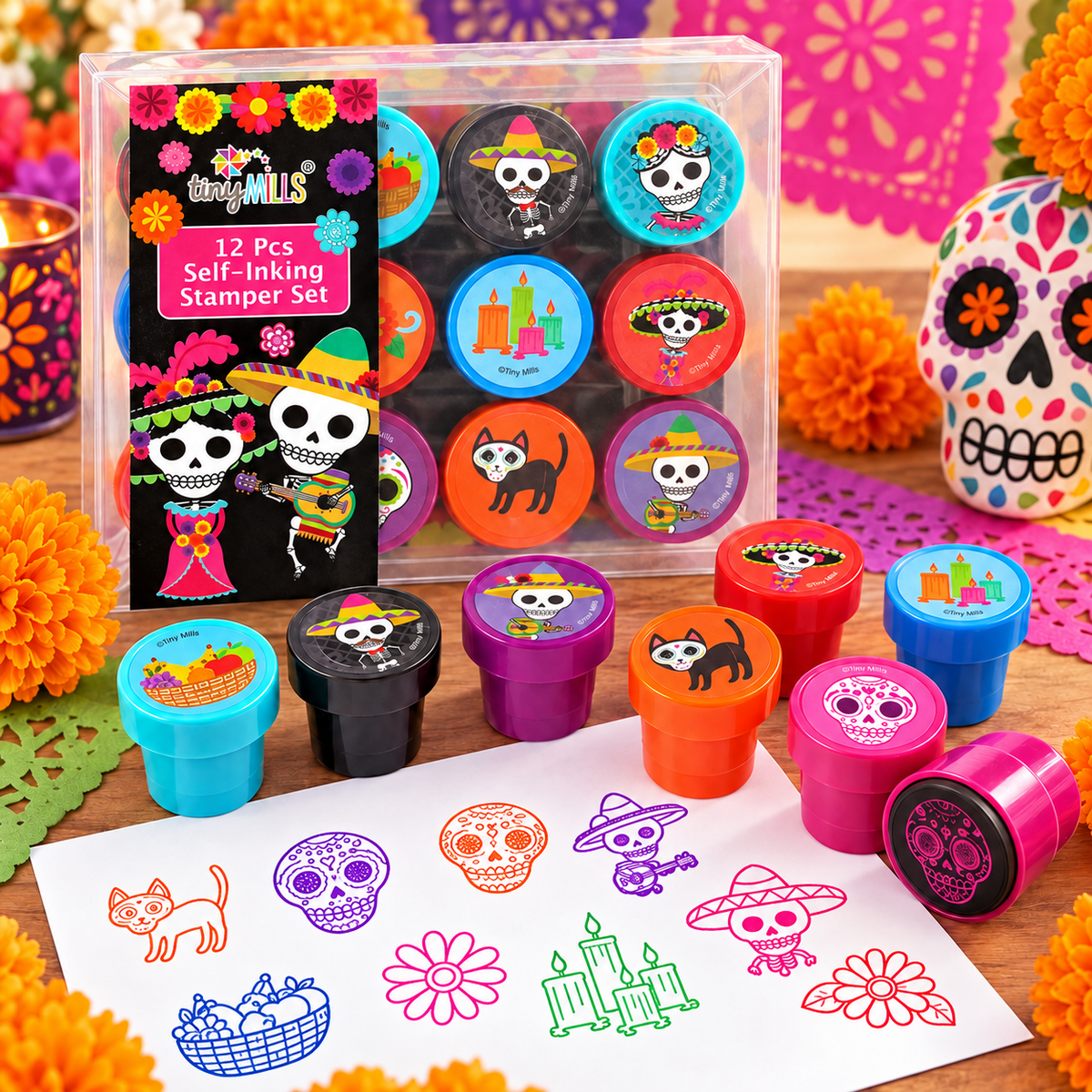 Day Of The Dead Stamp Kit