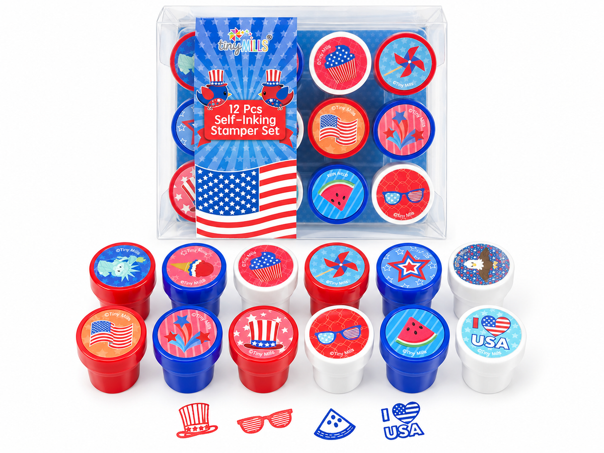 Patriotic 4th Of July Stamp Kit