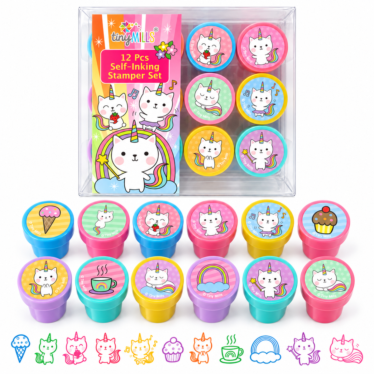 Unicorn Kitty Stamp Kit