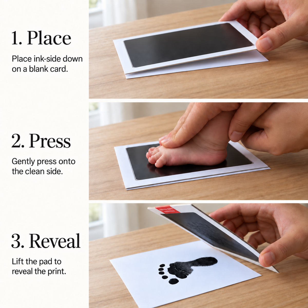 Mess-free Baby Handprint & Footprint Keepsake Kit - 4-pack