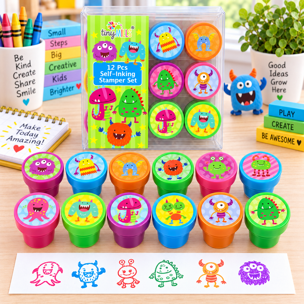 Monsters Stamp Kit