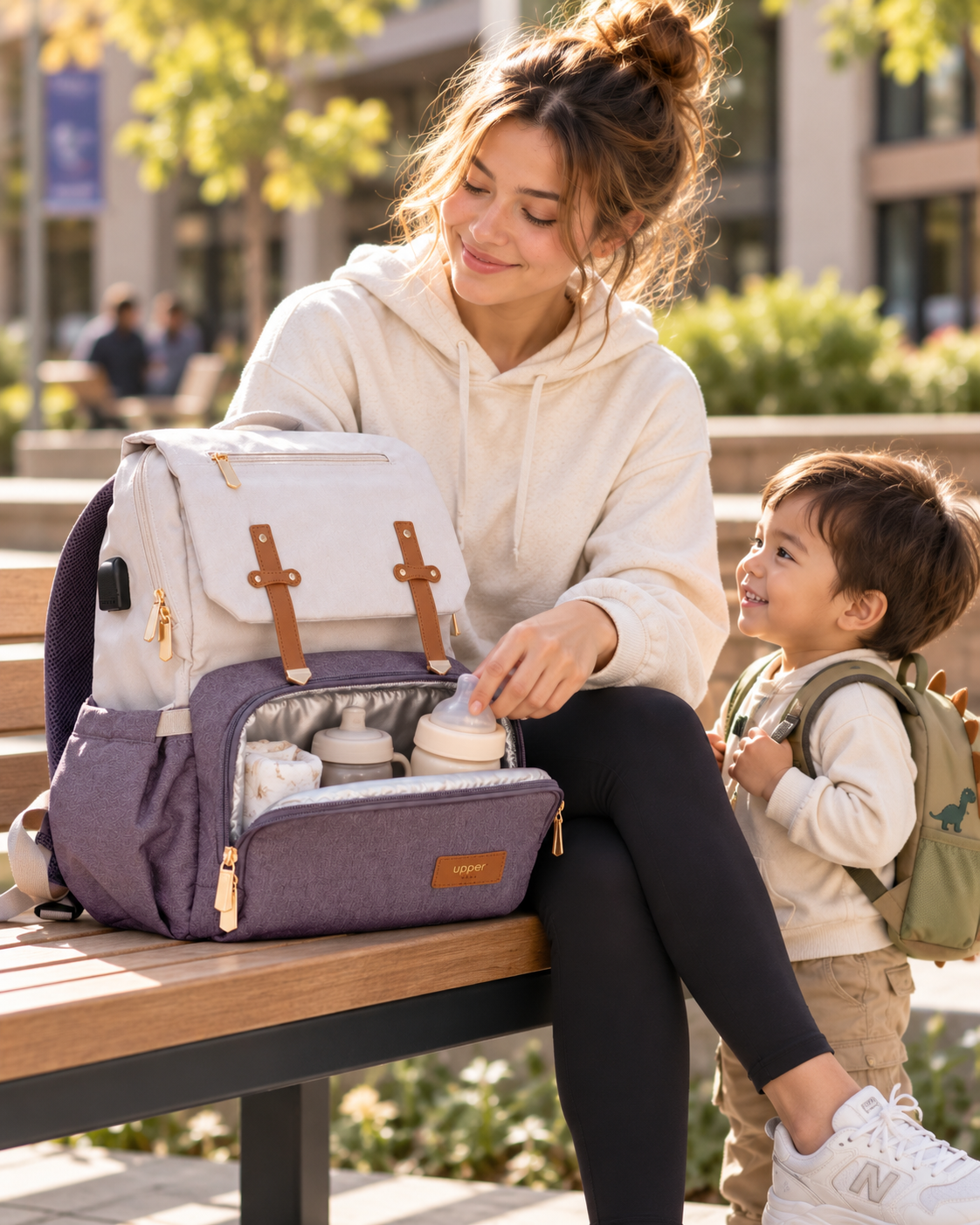 Milan - Everyday Diaper Backpack (usb Charging + Bottle Warmer)