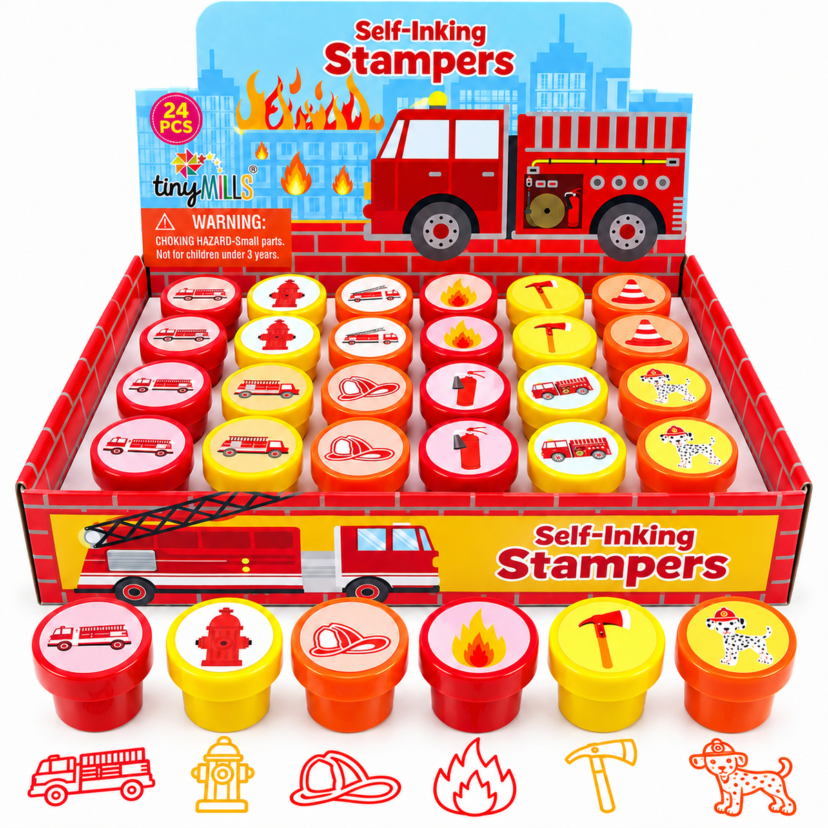 Fire Trucks Stampers